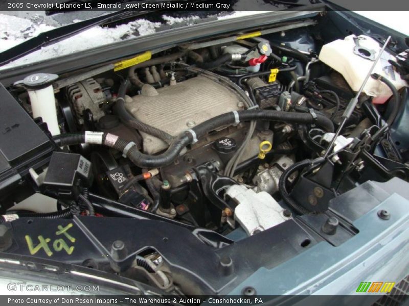 Emerald Jewel Green Metallic / Medium Gray 2005 Chevrolet Uplander LS