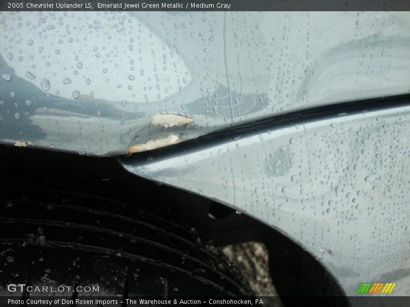 Emerald Jewel Green Metallic / Medium Gray 2005 Chevrolet Uplander LS