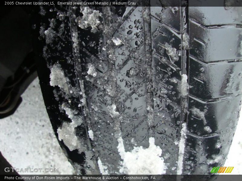 Emerald Jewel Green Metallic / Medium Gray 2005 Chevrolet Uplander LS