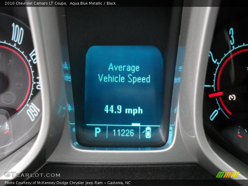 Aqua Blue Metallic / Black 2010 Chevrolet Camaro LT Coupe