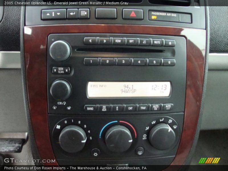 Emerald Jewel Green Metallic / Medium Gray 2005 Chevrolet Uplander LS