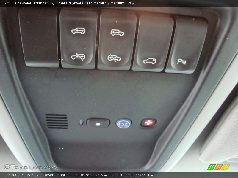 Emerald Jewel Green Metallic / Medium Gray 2005 Chevrolet Uplander LS