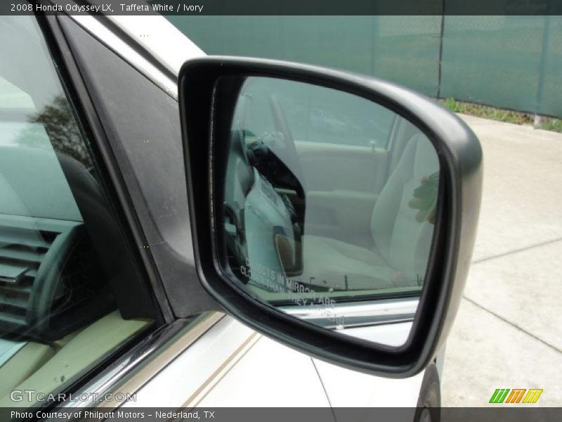 Taffeta White / Ivory 2008 Honda Odyssey LX