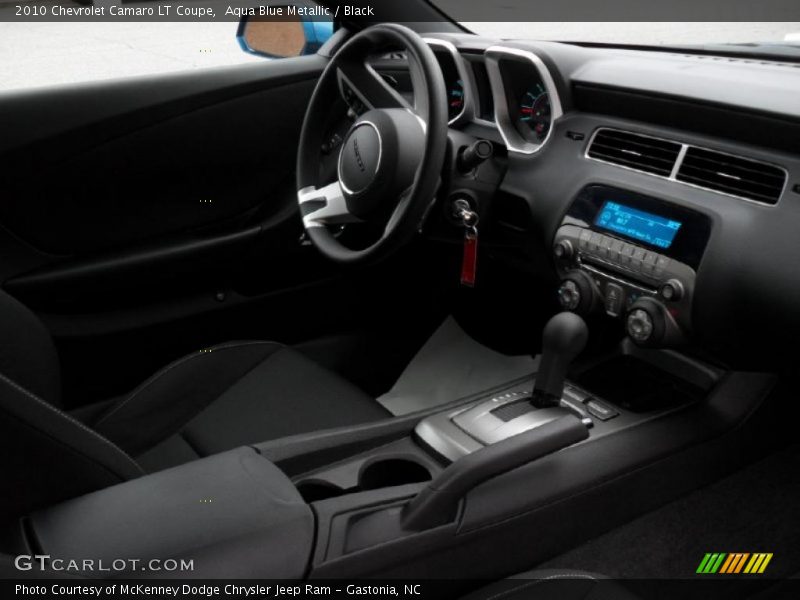 Aqua Blue Metallic / Black 2010 Chevrolet Camaro LT Coupe