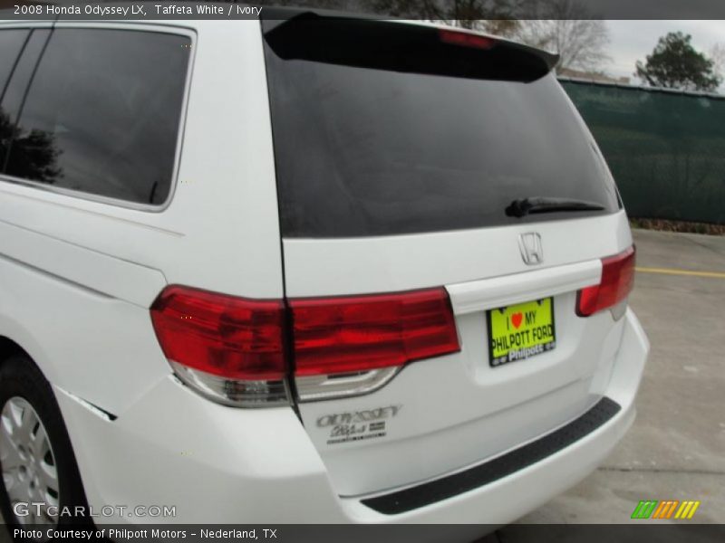 Taffeta White / Ivory 2008 Honda Odyssey LX