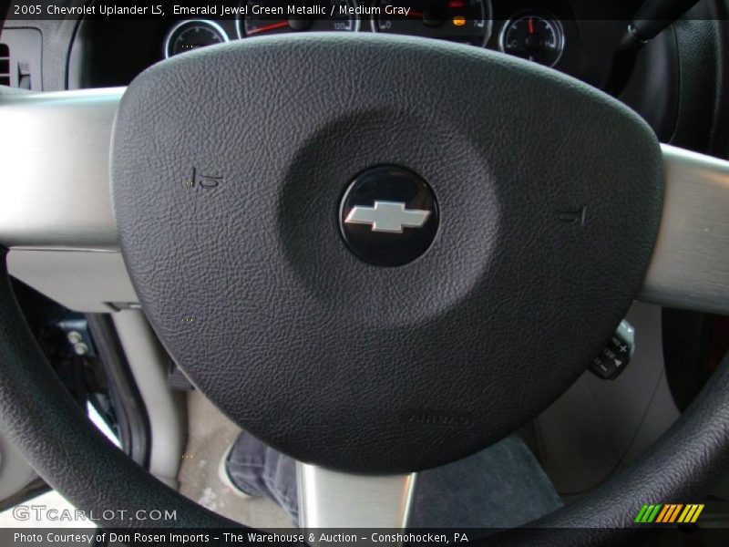 Emerald Jewel Green Metallic / Medium Gray 2005 Chevrolet Uplander LS