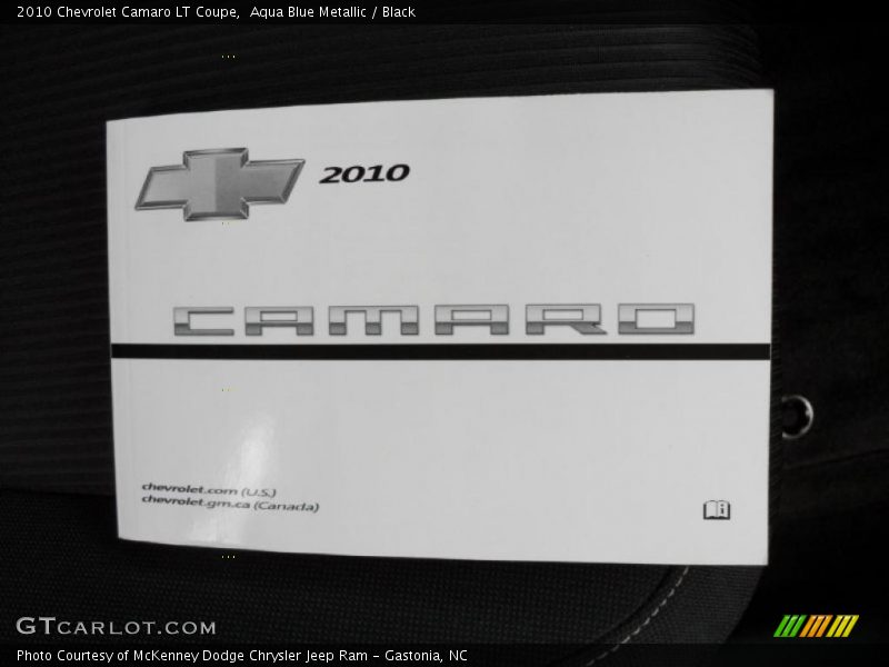 Aqua Blue Metallic / Black 2010 Chevrolet Camaro LT Coupe