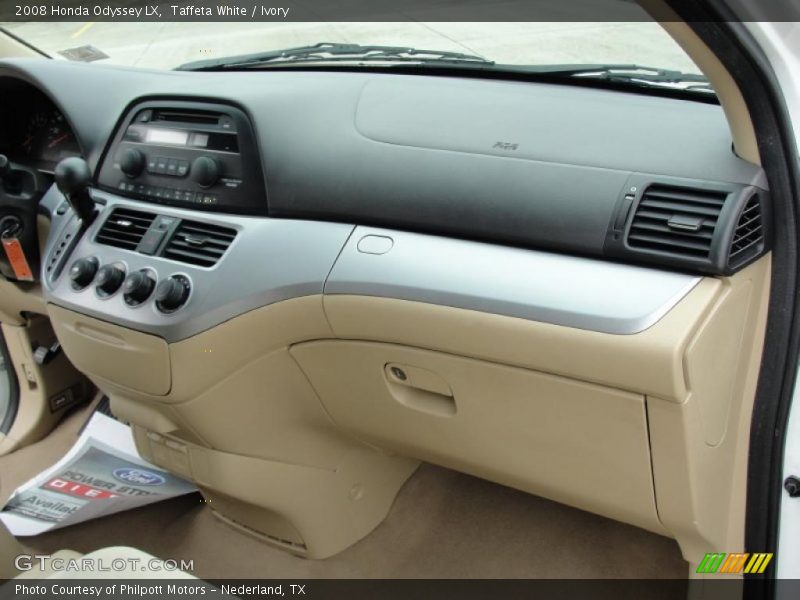 Taffeta White / Ivory 2008 Honda Odyssey LX