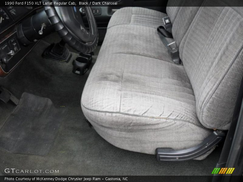 Front Seat of 1990 F150 XLT Lariat Regular Cab
