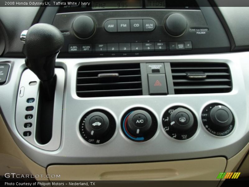 Taffeta White / Ivory 2008 Honda Odyssey LX
