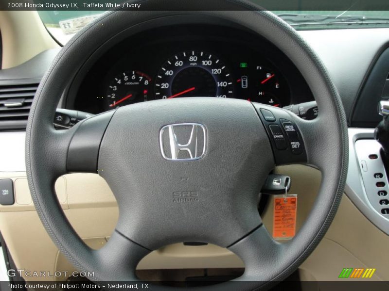 Taffeta White / Ivory 2008 Honda Odyssey LX