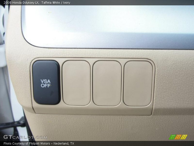 Taffeta White / Ivory 2008 Honda Odyssey LX