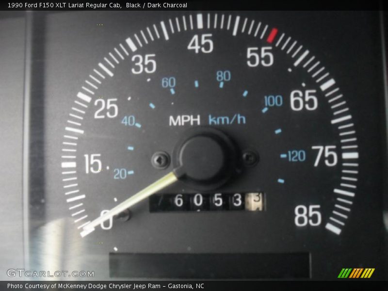  1990 F150 XLT Lariat Regular Cab XLT Lariat Regular Cab Gauges
