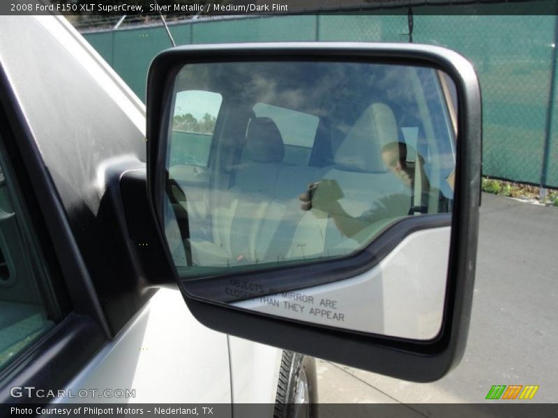Silver Metallic / Medium/Dark Flint 2008 Ford F150 XLT SuperCrew