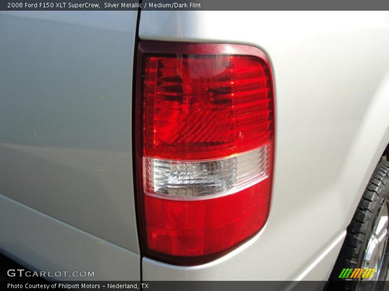 Silver Metallic / Medium/Dark Flint 2008 Ford F150 XLT SuperCrew