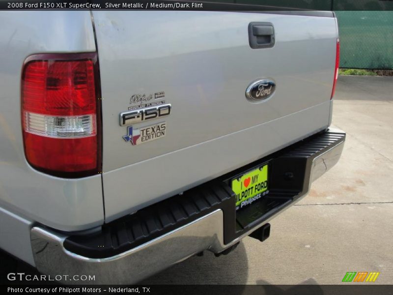 Silver Metallic / Medium/Dark Flint 2008 Ford F150 XLT SuperCrew