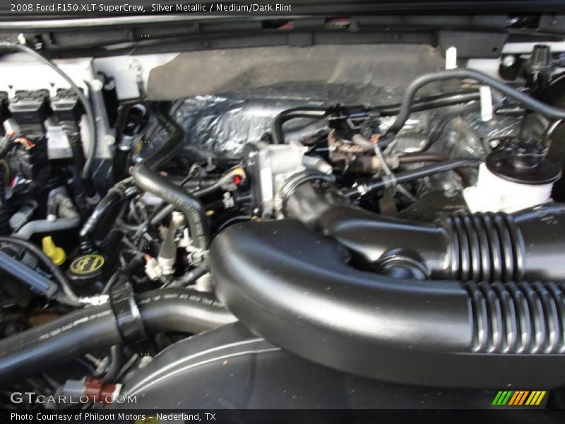 Silver Metallic / Medium/Dark Flint 2008 Ford F150 XLT SuperCrew
