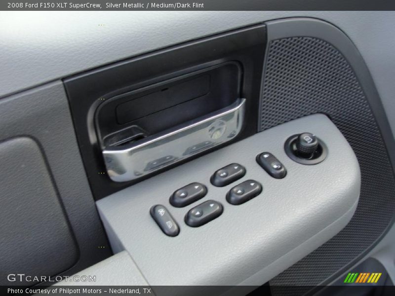 Silver Metallic / Medium/Dark Flint 2008 Ford F150 XLT SuperCrew