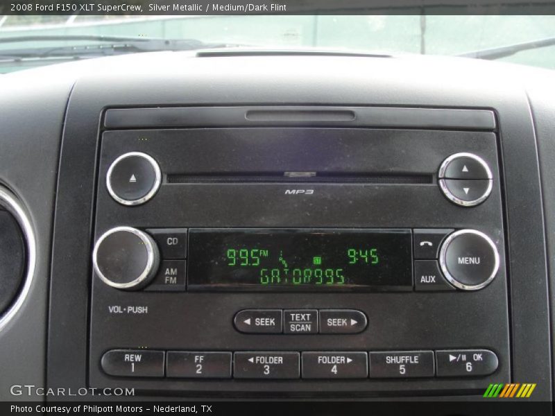 Silver Metallic / Medium/Dark Flint 2008 Ford F150 XLT SuperCrew