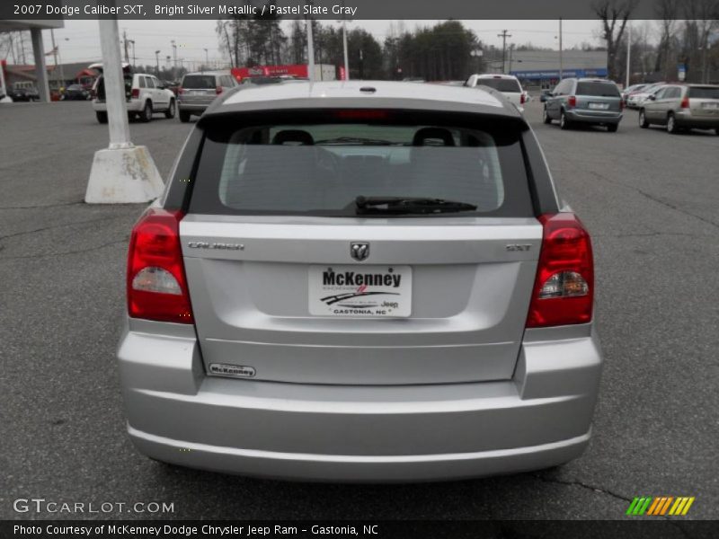 Bright Silver Metallic / Pastel Slate Gray 2007 Dodge Caliber SXT