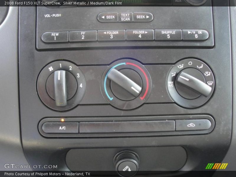 Silver Metallic / Medium/Dark Flint 2008 Ford F150 XLT SuperCrew