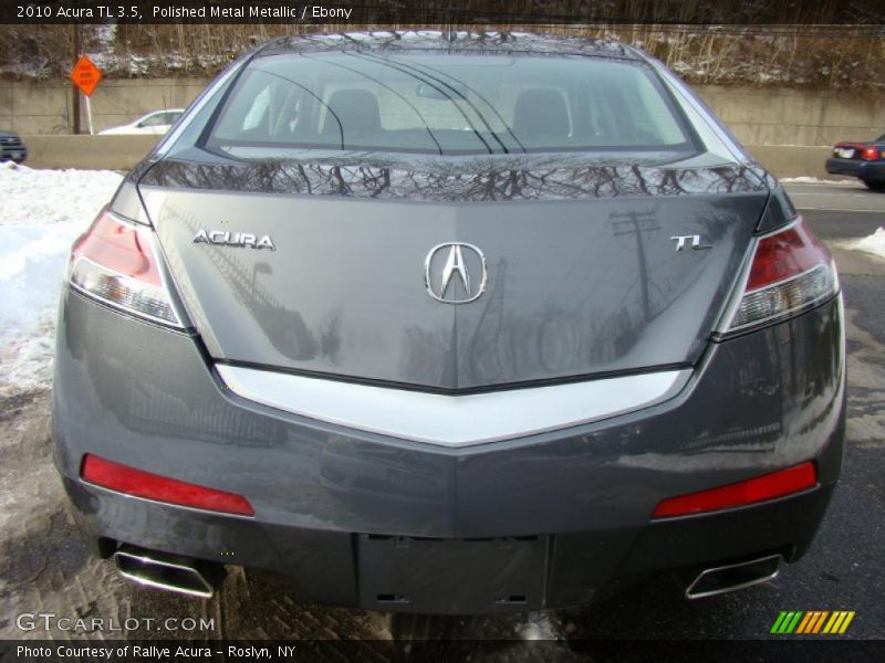 Polished Metal Metallic / Ebony 2010 Acura TL 3.5