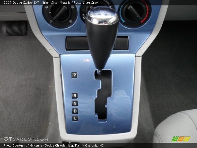 Bright Silver Metallic / Pastel Slate Gray 2007 Dodge Caliber SXT