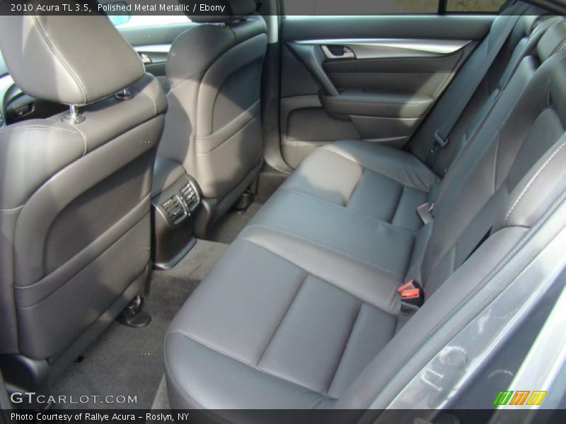 Polished Metal Metallic / Ebony 2010 Acura TL 3.5