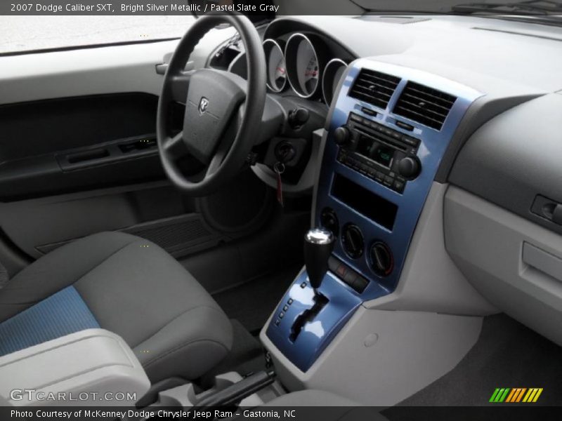 Bright Silver Metallic / Pastel Slate Gray 2007 Dodge Caliber SXT