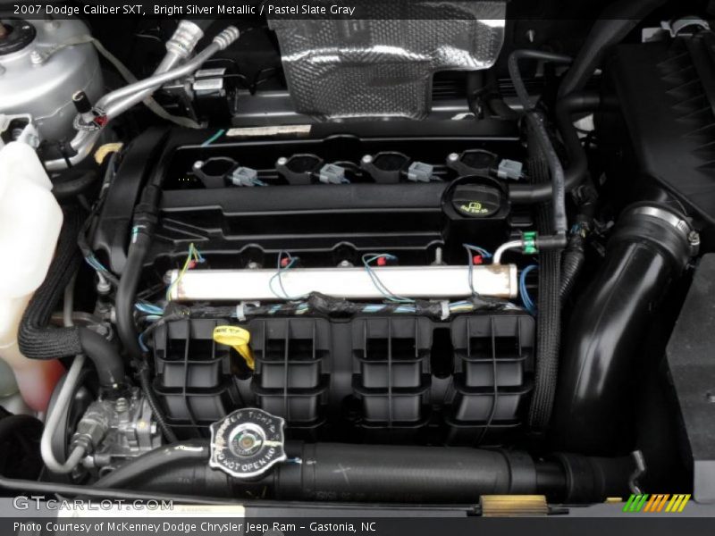 Bright Silver Metallic / Pastel Slate Gray 2007 Dodge Caliber SXT