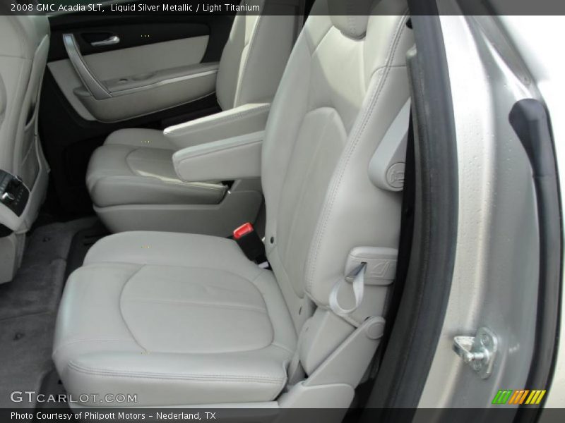 Liquid Silver Metallic / Light Titanium 2008 GMC Acadia SLT