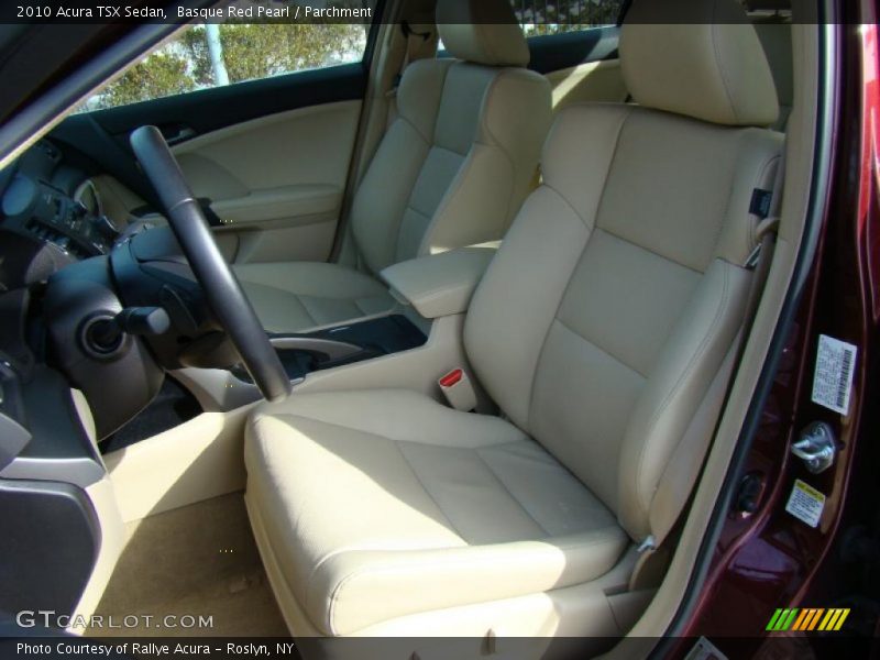 Basque Red Pearl / Parchment 2010 Acura TSX Sedan