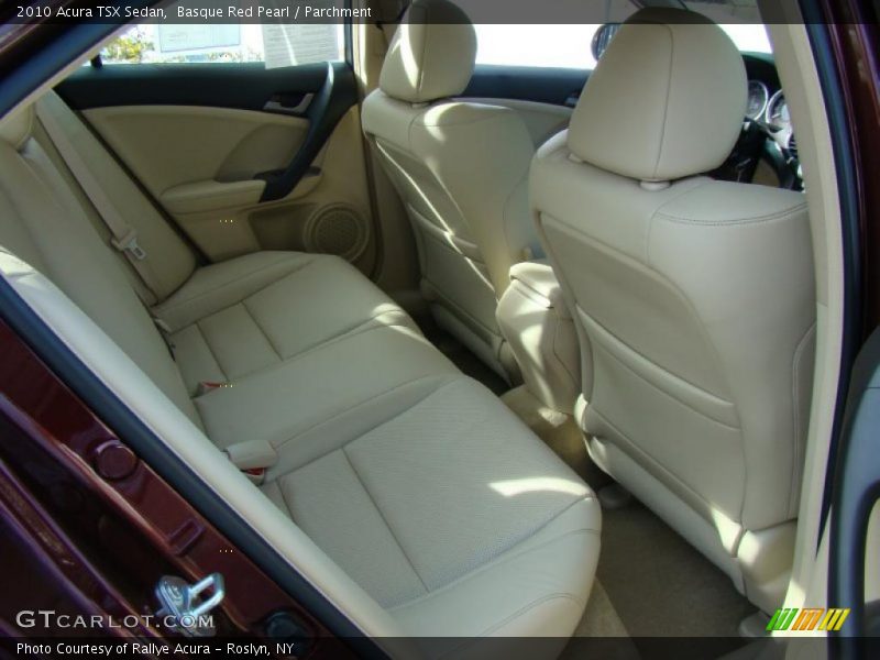 Basque Red Pearl / Parchment 2010 Acura TSX Sedan