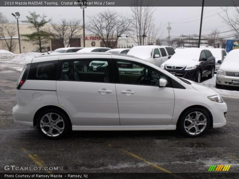  2010 MAZDA5 Touring Crystal White Pearl Mica