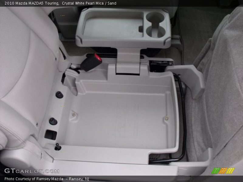 Crystal White Pearl Mica / Sand 2010 Mazda MAZDA5 Touring