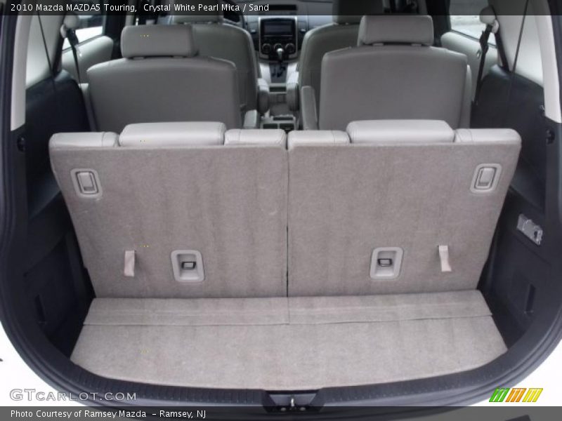Crystal White Pearl Mica / Sand 2010 Mazda MAZDA5 Touring