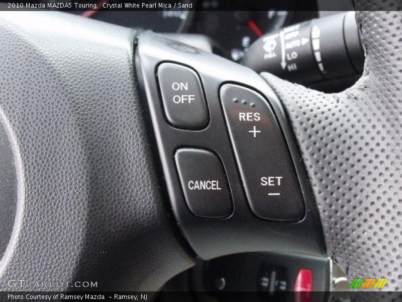Controls of 2010 MAZDA5 Touring