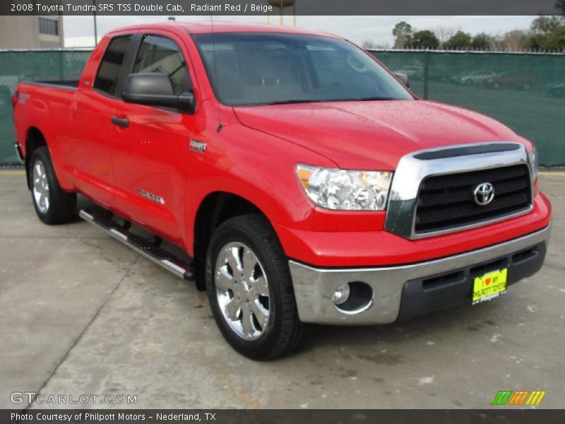 Front 3/4 View of 2008 Tundra SR5 TSS Double Cab