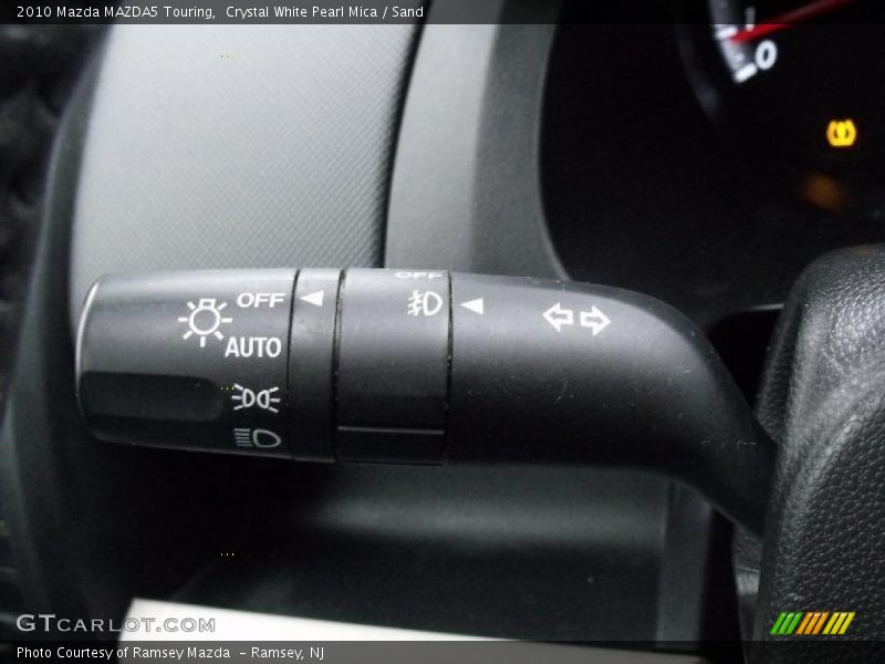 Crystal White Pearl Mica / Sand 2010 Mazda MAZDA5 Touring