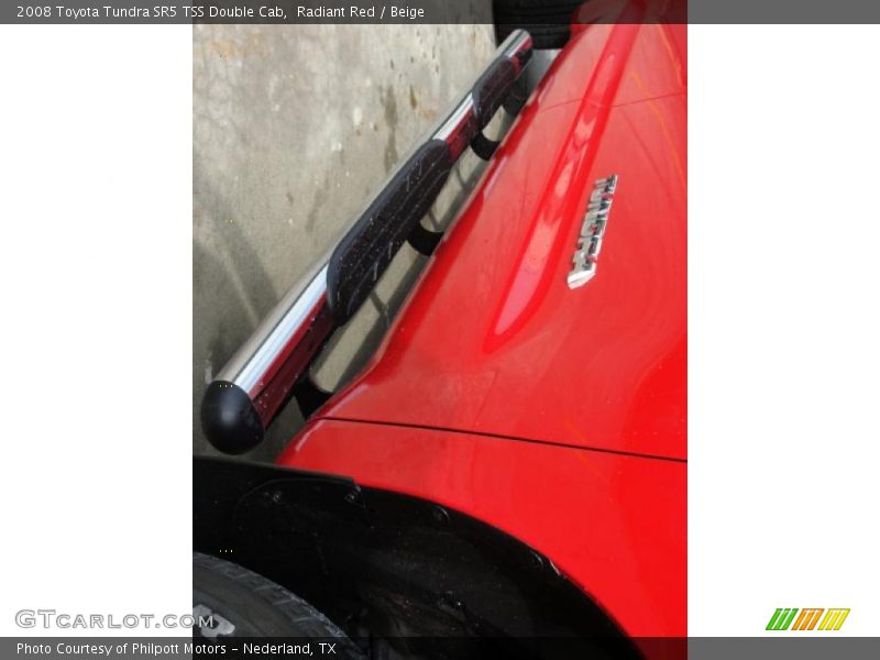 Radiant Red / Beige 2008 Toyota Tundra SR5 TSS Double Cab