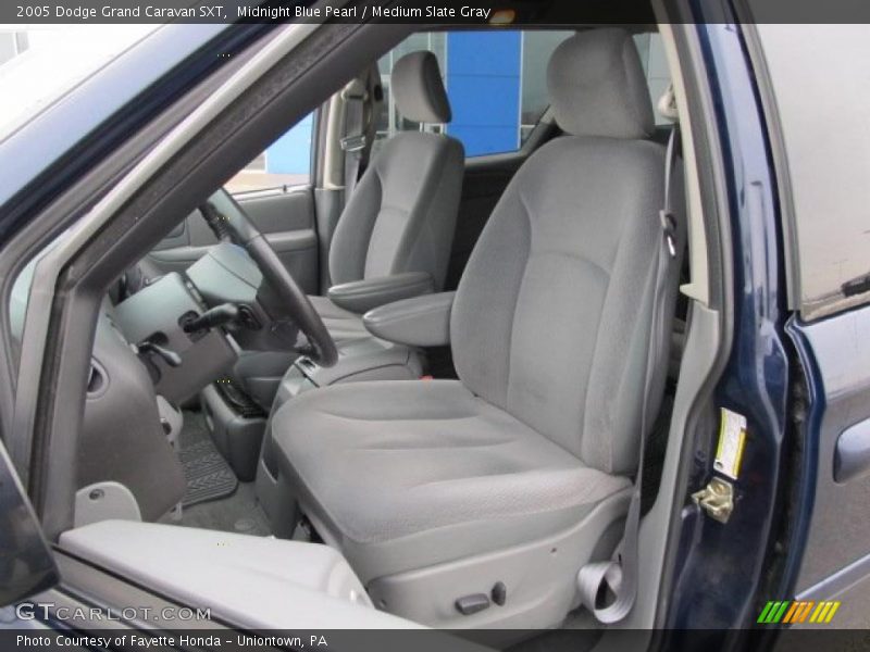 Midnight Blue Pearl / Medium Slate Gray 2005 Dodge Grand Caravan SXT