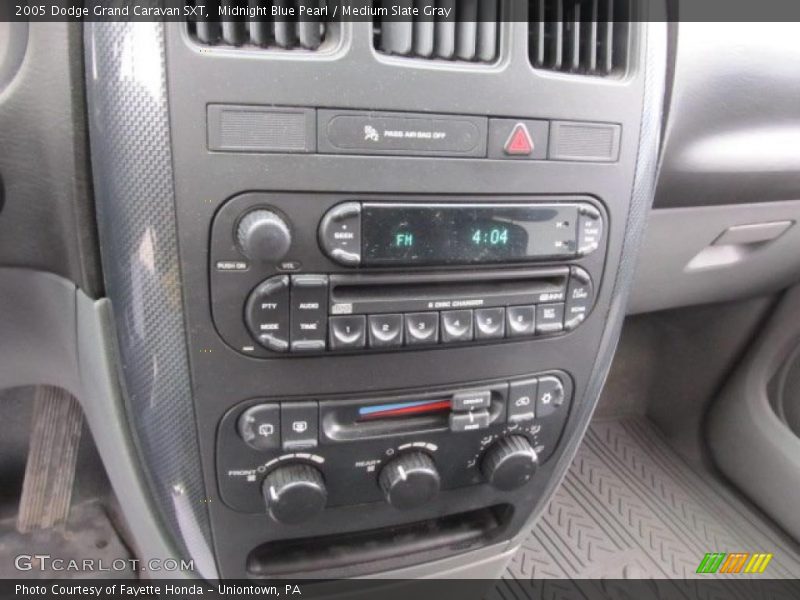 Midnight Blue Pearl / Medium Slate Gray 2005 Dodge Grand Caravan SXT