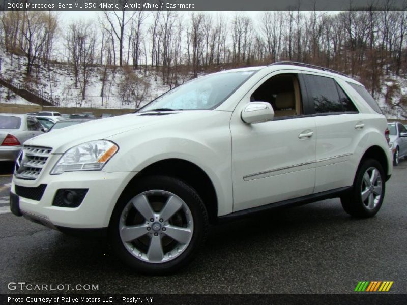 Arctic White / Cashmere 2009 Mercedes-Benz ML 350 4Matic