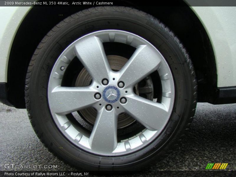 Arctic White / Cashmere 2009 Mercedes-Benz ML 350 4Matic
