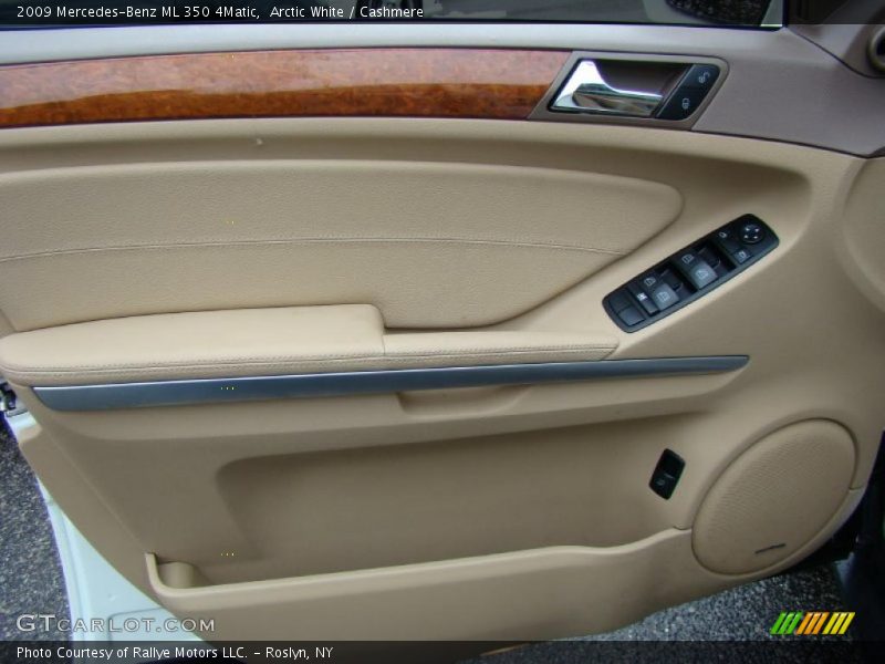Arctic White / Cashmere 2009 Mercedes-Benz ML 350 4Matic