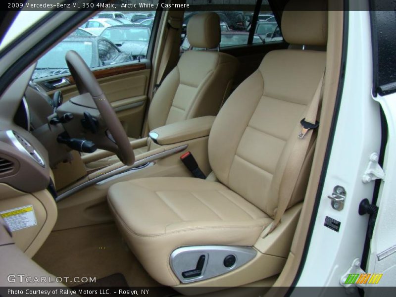 Arctic White / Cashmere 2009 Mercedes-Benz ML 350 4Matic
