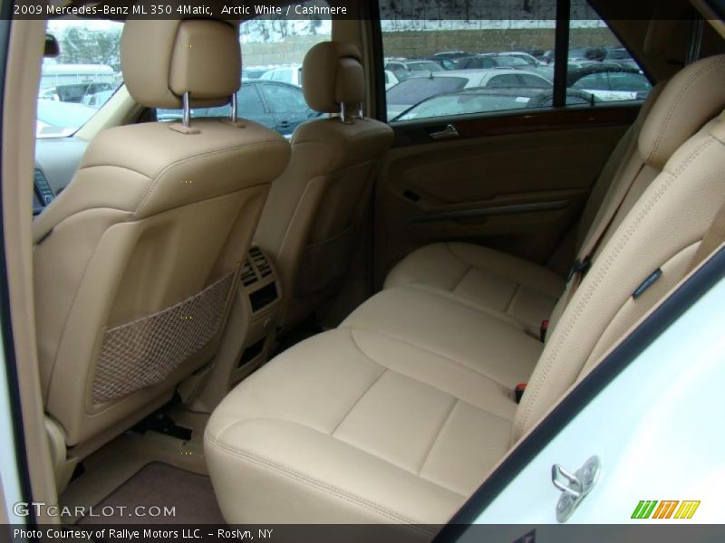 Arctic White / Cashmere 2009 Mercedes-Benz ML 350 4Matic