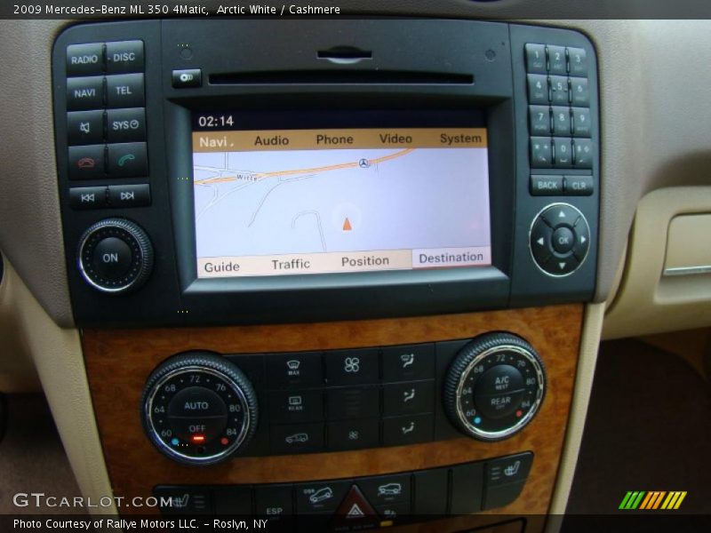 Arctic White / Cashmere 2009 Mercedes-Benz ML 350 4Matic