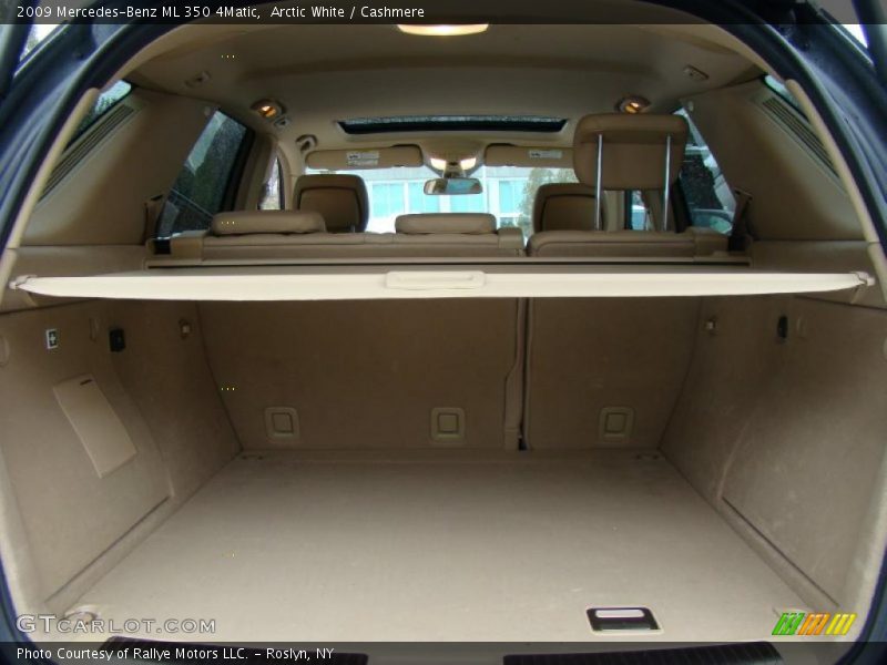 Arctic White / Cashmere 2009 Mercedes-Benz ML 350 4Matic