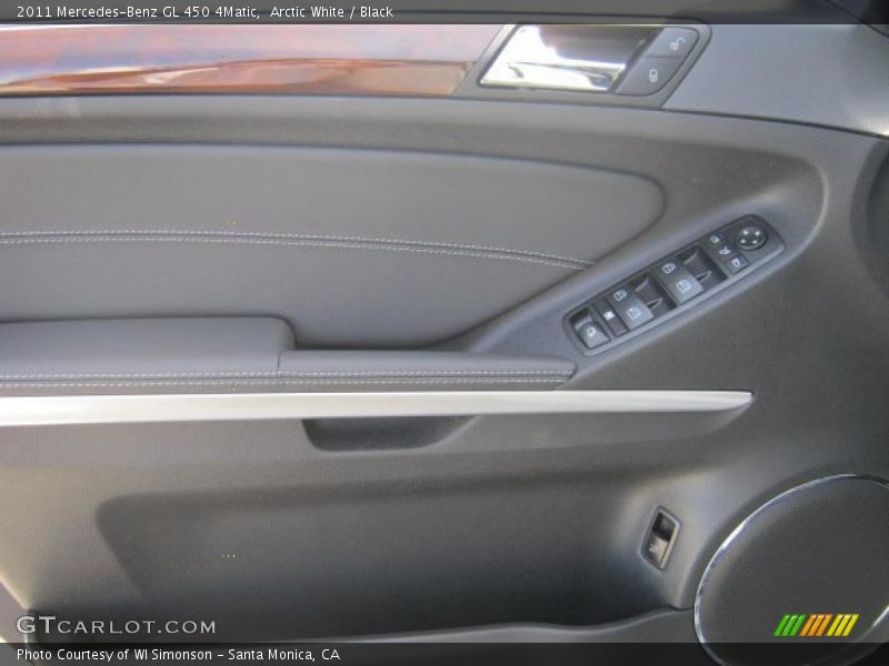 Arctic White / Black 2011 Mercedes-Benz GL 450 4Matic